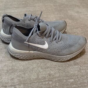 Nike Light Gray Athletic Sneakers